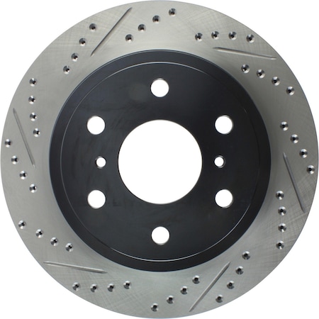 Centric Parts Sport Drilled/Slotted Brake Rotor, 127.66065R 127.66065R